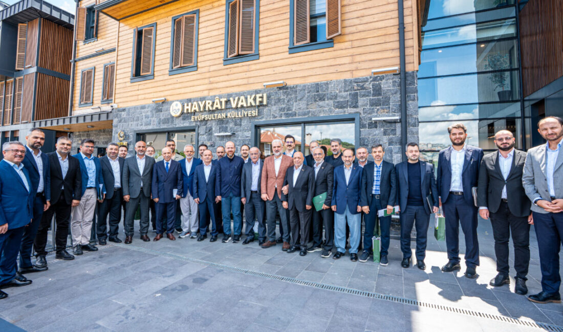 İSTANBUL (AA) – Hayrat İnsani Yardım Derneğinin ev sahipliğinde Gazze