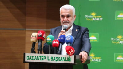 GAZİANTEP (AA) – HÜDA PAR Genel Başkanı Zekeriya Yapıcıoğlu, partisinin