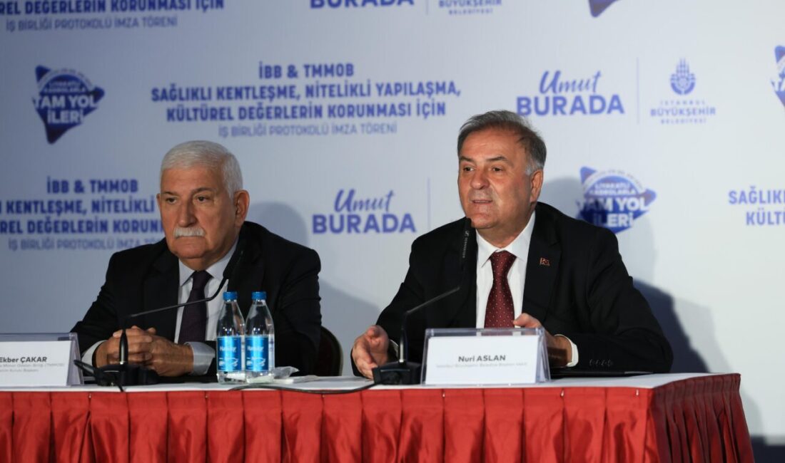 İSTANBUL (AA) – İstanbul Büyükşehir Belediyesi (İBB) ile Türk Mühendis
