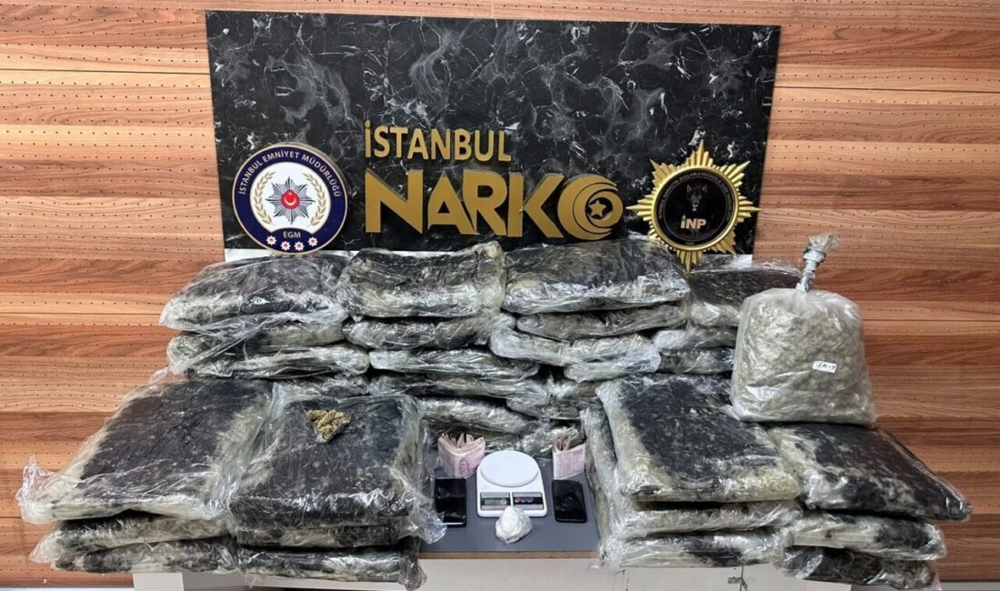İSTANBUL (AA) – Ataşehir'de düzenlenen uyuşturucu operasyonunda 2 şüpheli gözaltına
