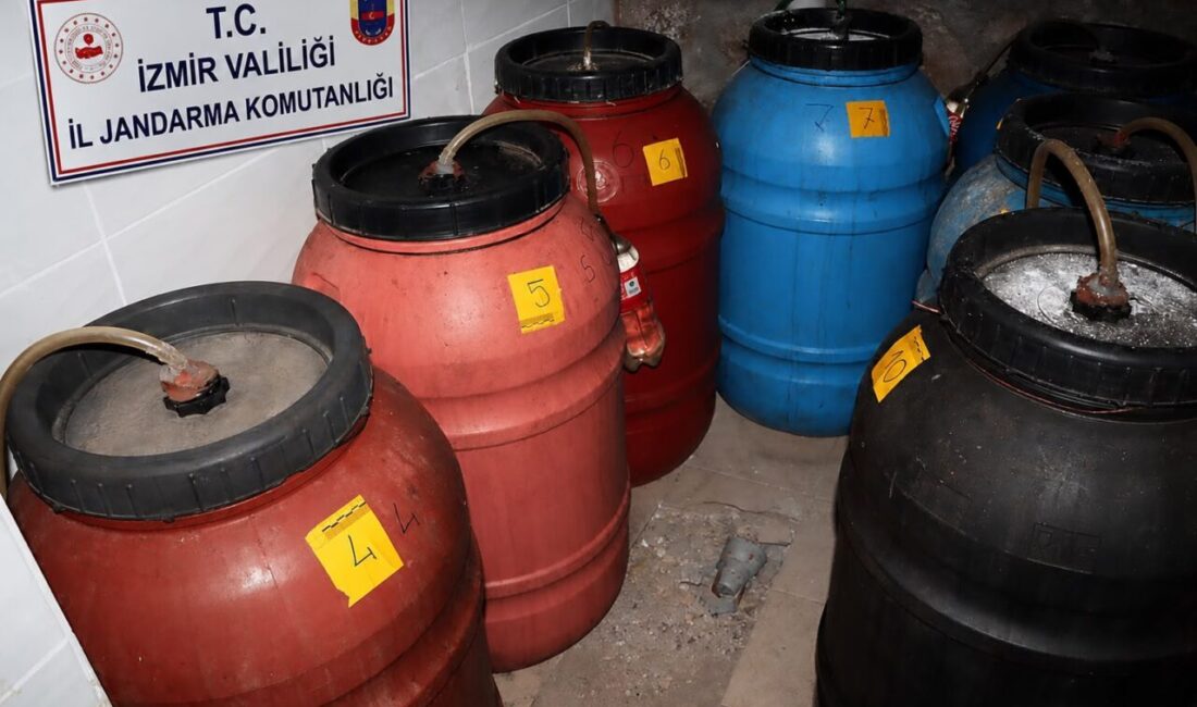 İZMİR (AA) – İzmir'in Urla ilçesinde düzenlenen operasyonda 2 bin
