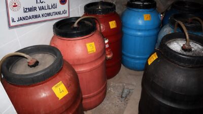 İZMİR (AA) – İzmir'in Urla ilçesinde düzenlenen operasyonda 2 bin