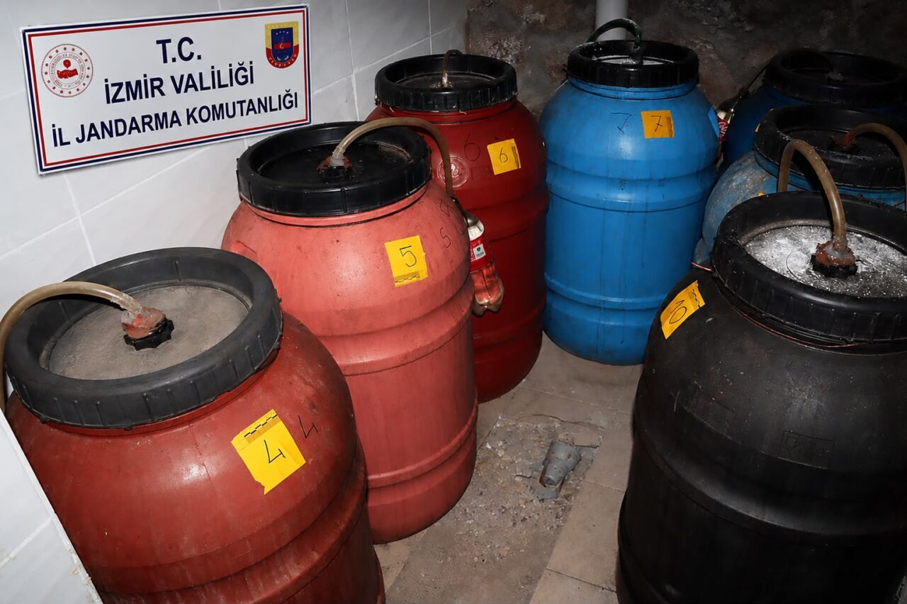 İZMİR (AA) – İzmir'in Urla ilçesinde düzenlenen operasyonda 2 bin