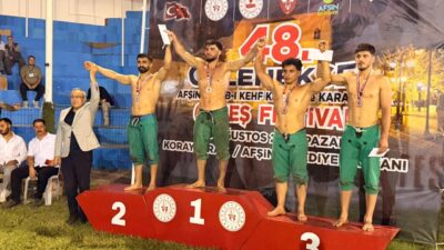 - Başpehlivanlık müsabakasında Bekir Eryücel'i mağlup eden Emirhan Kılıç, altın