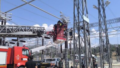 KAHRAMANMARAŞ (AA) – Kahramanmaraş'ın Andırın ilçesinde elektrik akımına kapılan 1