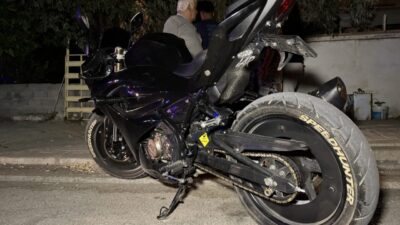 KARAMAN (AA) – Karaman'da polisin "dur" ihtarına uymayan ehliyetsiz motosiklet