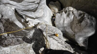 KASTAMONU (AA) – Kastamonu'nun Pınarbaşı ilçesindeki Horma Kanyonu'nda AFAD ekiplerince