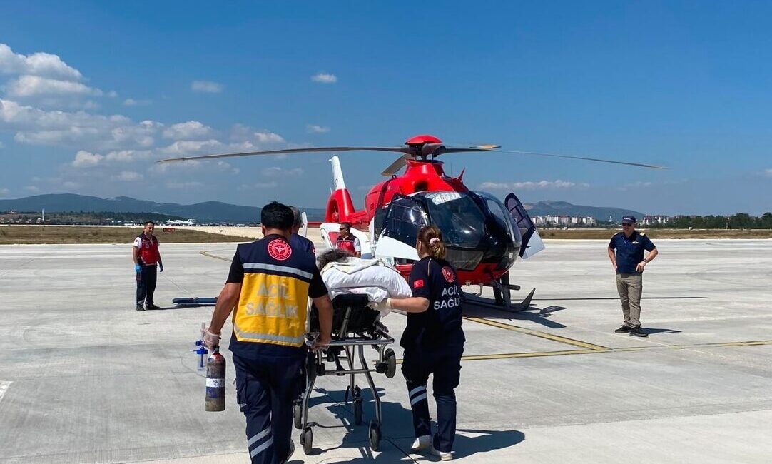 KASTAMONU (AA) – Kastamonu'da inme geçiren 72 yaşındaki hasta, ambulans