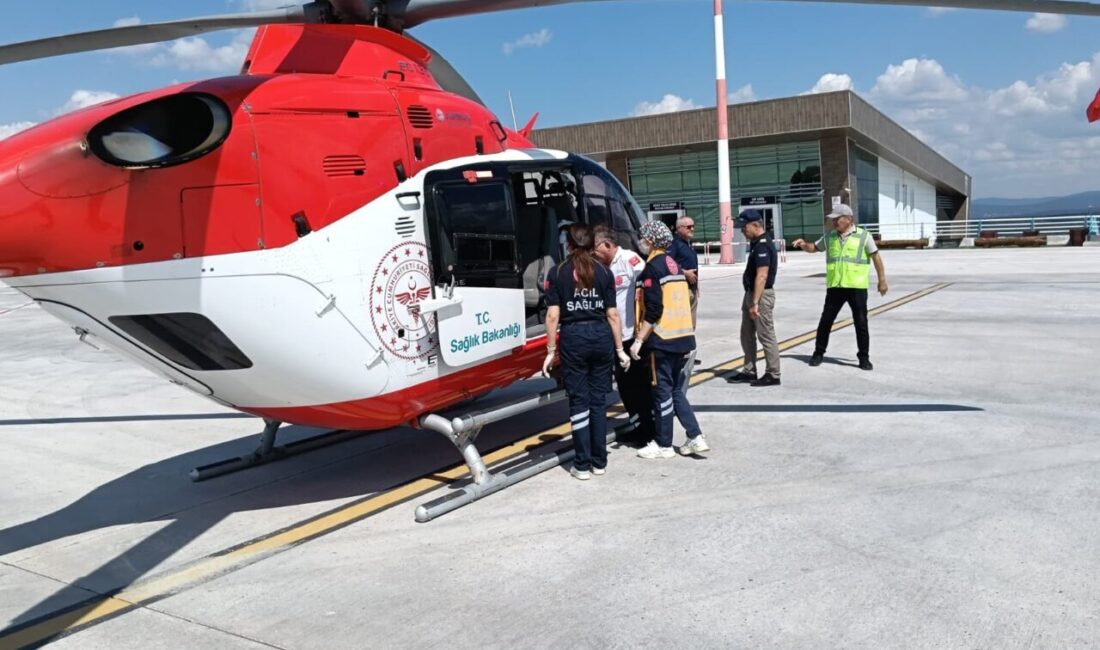 KASTAMONU (AA) – Kastamonu'da inme geçiren 51 yaşındaki hasta, ambulans