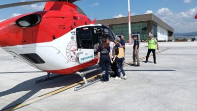 KASTAMONU (AA) – Kastamonu'da inme geçiren 51 yaşındaki hasta, ambulans