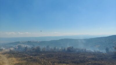 KASTAMONU (AA) – Kastamonu'nun Taşköprü ilçesinde çıkan orman yangını, ekiplerin
