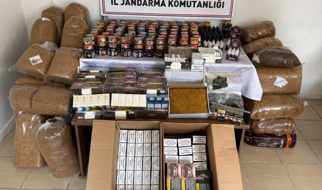 KAYSERİ (AA) – Kayseri'de düzenlenen operasyonda kaçak sigara, makaron, elektronik