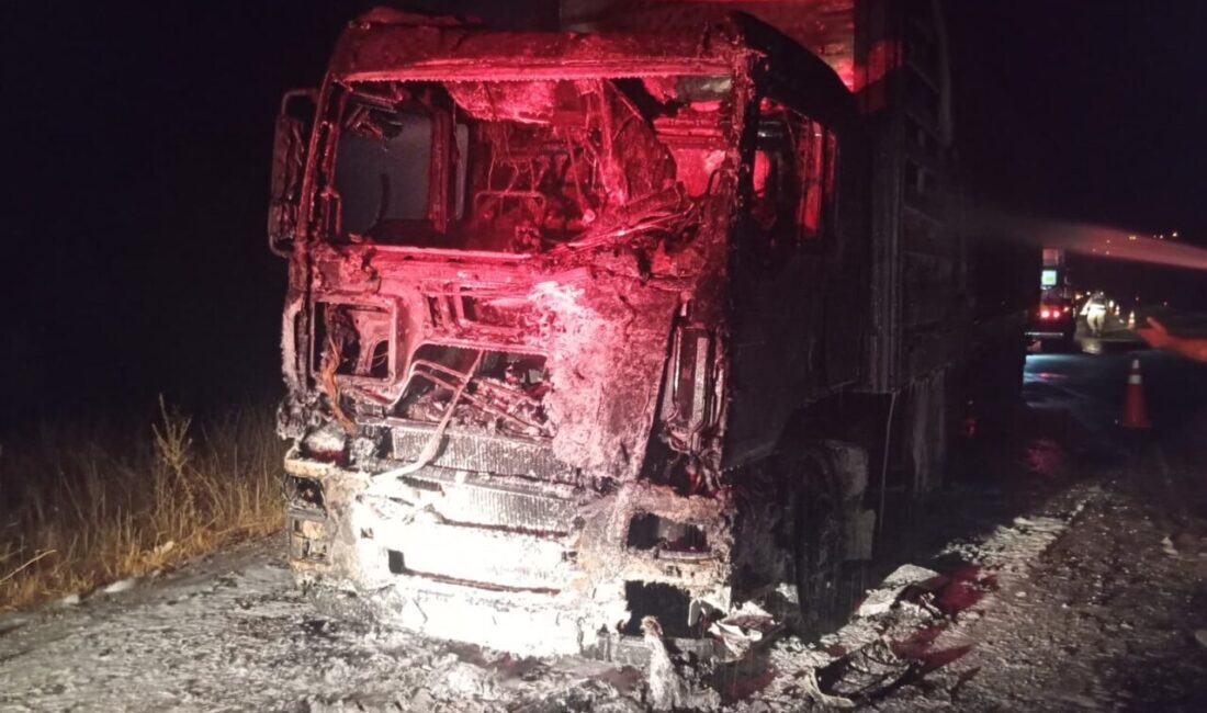 KİLİS (AA) – Kilis'te seyir halindeyken yangın çıkan nargile kömürü
