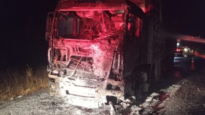 KİLİS (AA) – Kilis'te seyir halindeyken yangın çıkan nargile kömürü