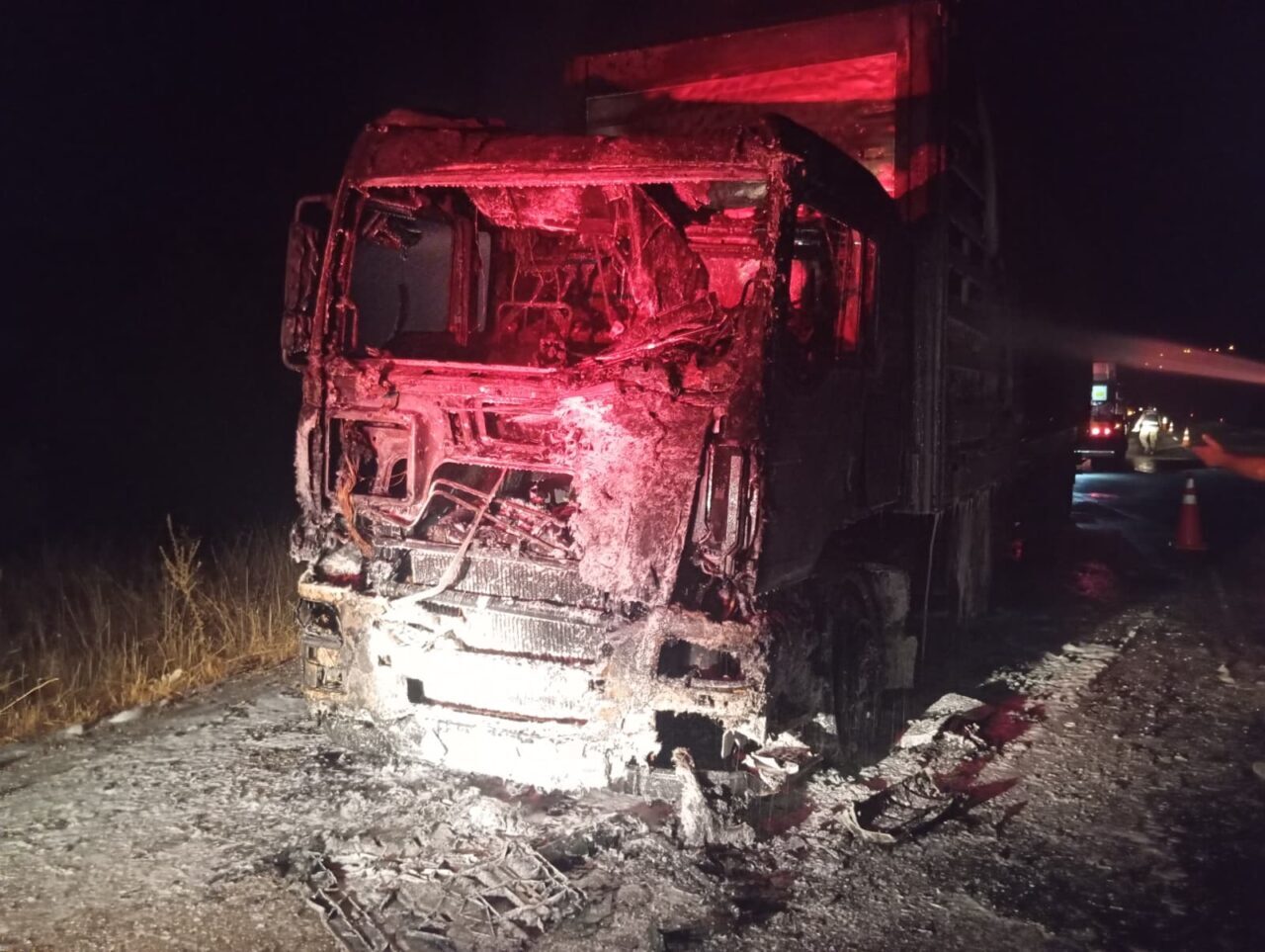 KİLİS (AA) – Kilis'te seyir halindeyken yangın çıkan nargile kömürü