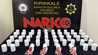 KIRIKKALE (AA) – Kırıkkale’de düzenlenen uyuşturucu operasyonunda 2 bin 762