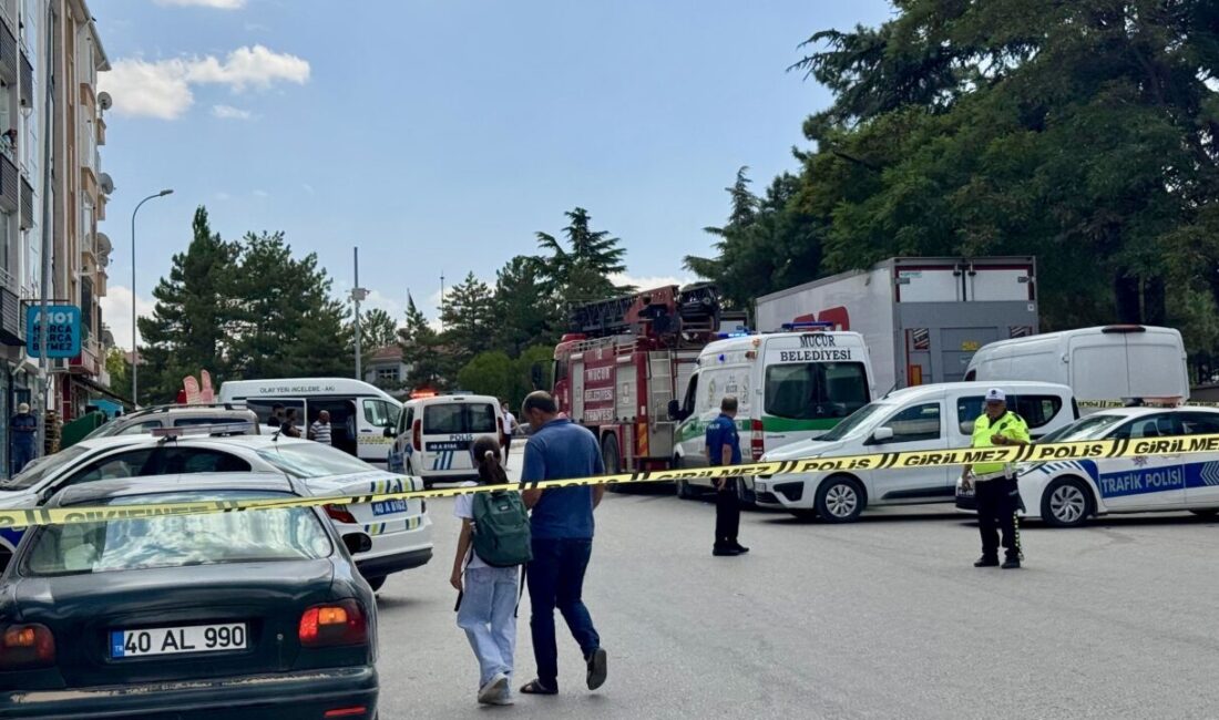 KIRŞEHİR (AA) – Kırşehir'in Mucur ilçesinde kamyon dorsesinin altında kalan