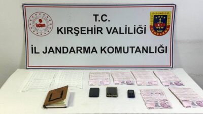 KIRŞEHİR (AA) – Kırşehir'de düzenlenen tefecilik operasyonunda 3 zanlı gözaltına
