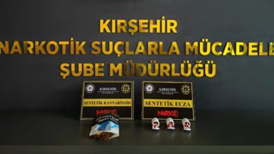 KIRŞEHİR (AA) – Kırşehir'de düzenlenen uyuşturucu operasyonlarında gözaltına alınan 2