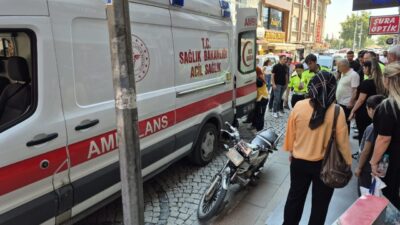 KONYA (AA) – Konya'nın Akşehir ilçesinde park halindeki motosikletini çaldığı
