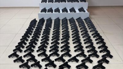 KONYA (AA) – Konya'da 236 ruhsatsız tabanca ile 15 fişeğin
