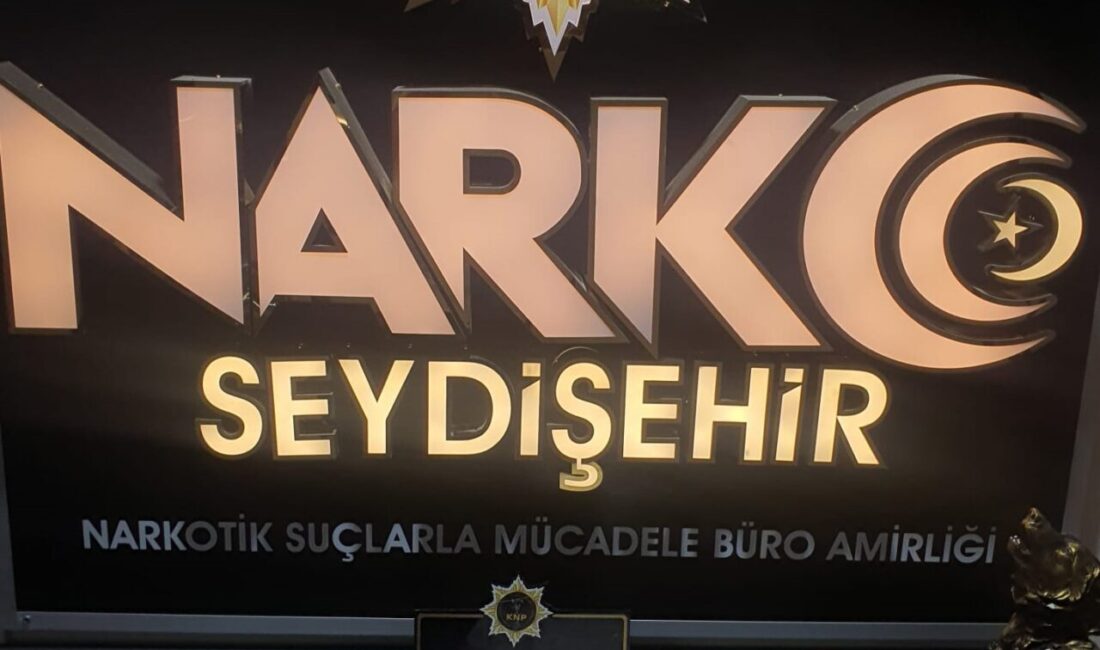KONYA (AA) – Konya'nın Seydişehir ilçesinde düzenlenen uyuşturucu operasyonunda 2