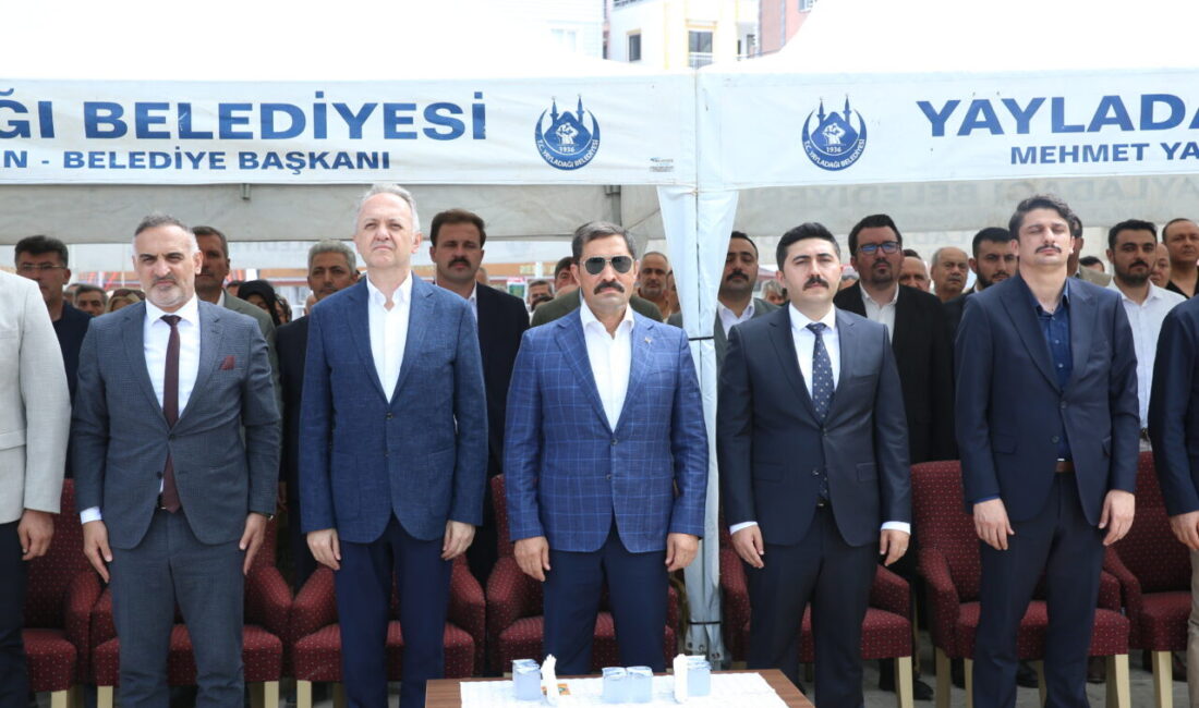 HATAY (AA) – Hatay'ın Yayladağı ilçesinde yapımı tamamlanan Halk Kütüphanesi,