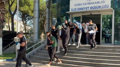 MANİSA (AA) – Manisa merkezli 5 ilde suç örgütüne yönelik