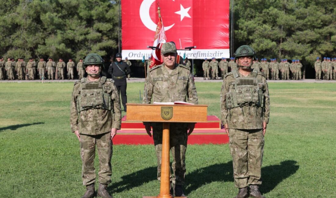 MARDİN (AA) – Mardin'de 70. Mekanize Piyade Tugay Komutanlığında "Komuta