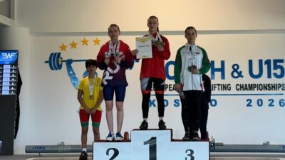ANKARA (AA) – Milli halterciler Ecrin Naz Şahin ve Asel