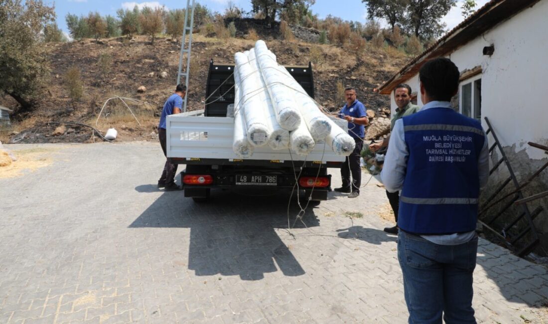 MUĞLA (AA) – Muğla Büyükşehir Belediyesi, Seydikemer ilçesinde çıkan orman