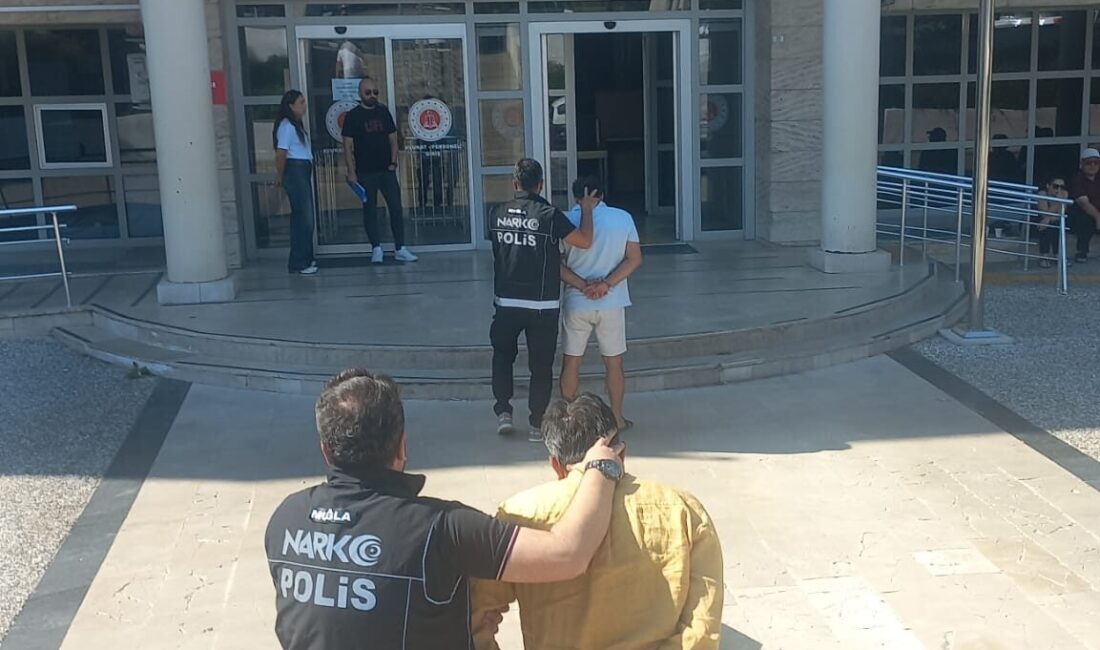 MUĞLA (AA) – Muğla'nın Menteşe ilçesinde düzenlenen uyuşturucu operasyonunda gözaltına