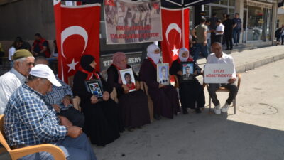 MUŞ (AA) – Muş'ta çocukları terör örgütü PKK tarafından kaçırılan