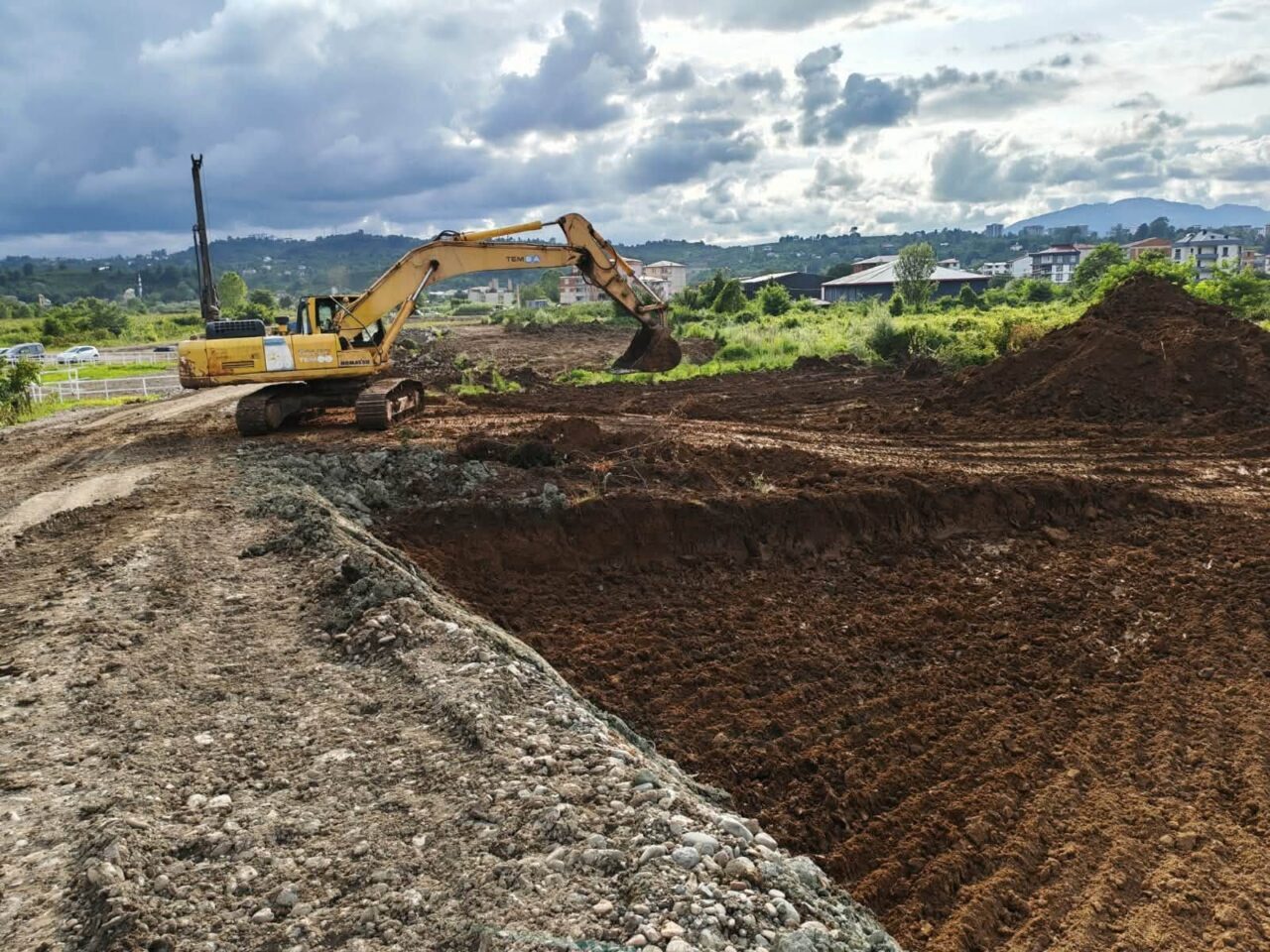 ORDU (AA) – Ordu Çevre Yolu'nun 10,5 kilometrelik ikinci etabında,