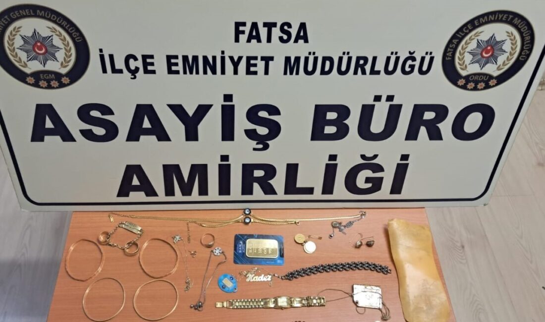 ORDU (AA) – Ordu'nun Fatsa ilçesinde evden 1,2 milyon lira