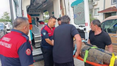 ORDU (AA) – Ordu'nun Ünye ilçesinde serinlemek için girdikleri denizde