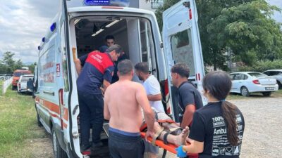 ORDU (AA) – Ordu'nun Ünye ilçesinde girdikleri denizde boğulma tehlikesi