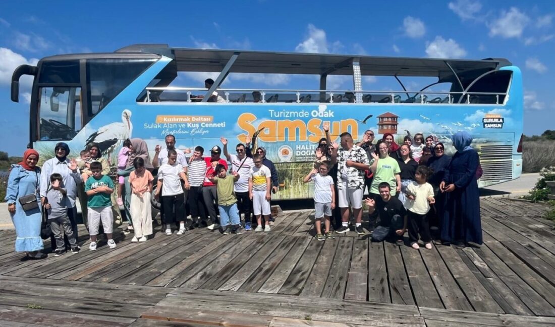 SAMSUN (AA) – Samsun'un Bafra ilçesinde, otizmli çocuklar UNESCO Dünya