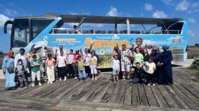 SAMSUN (AA) – Samsun'un Bafra ilçesinde, otizmli çocuklar UNESCO Dünya