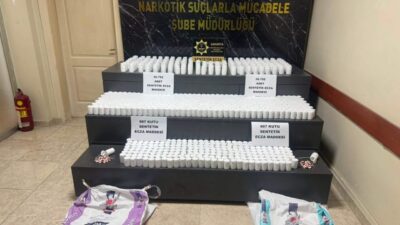 SAKARYA (AA) – Kuzey Marmara Otoyolu'nun Sakarya geçişinde durdurulan araçta