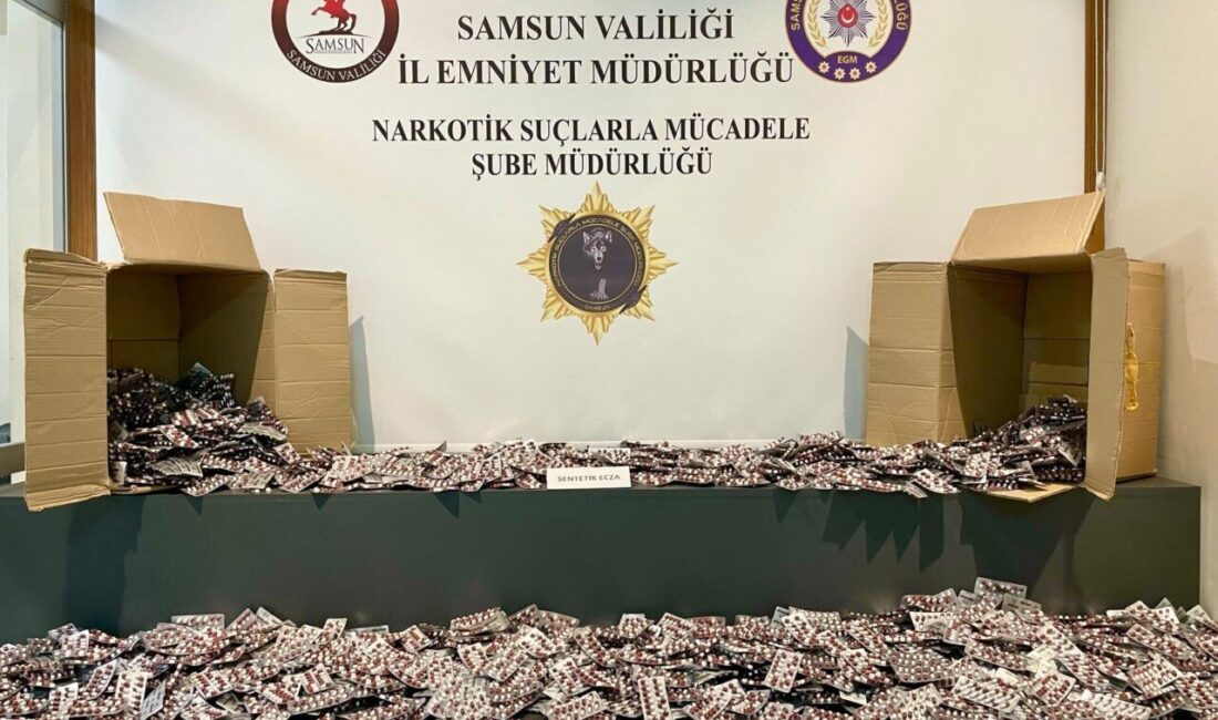 SAMSUN (AA) – Samsun'un Atakum ilçesinde düzenlenen operasyonda 46 bin