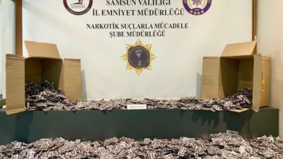 SAMSUN (AA) – Samsun'un Atakum ilçesinde düzenlenen operasyonda 46 bin