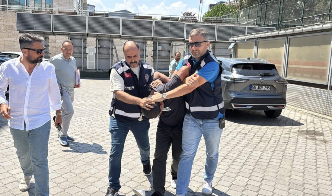 SAMSUN (AA) – Samsun'un Canik ilçesinde bir kişiyi bıçaklayarak öldürdüğü