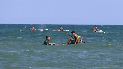 SAMSUN (AA) – Türkiye Kürek Federasyonunca Samsun'da düzenlenen Deniz Küreği