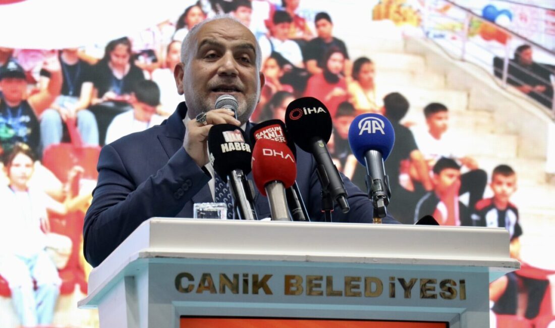SAMSUN (AA) – Samsun'un Canik ilçesinde "Haydi Güle Oynaya Camiye
