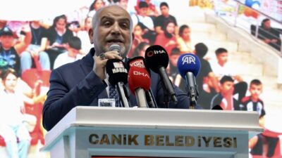 SAMSUN (AA) – Samsun'un Canik ilçesinde "Haydi Güle Oynaya Camiye