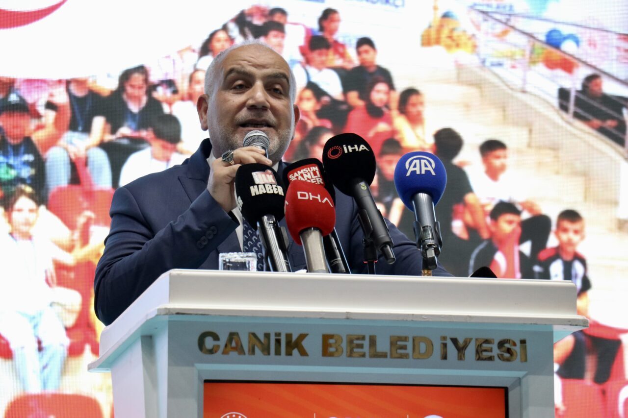 SAMSUN (AA) – Samsun'un Canik ilçesinde "Haydi Güle Oynaya Camiye