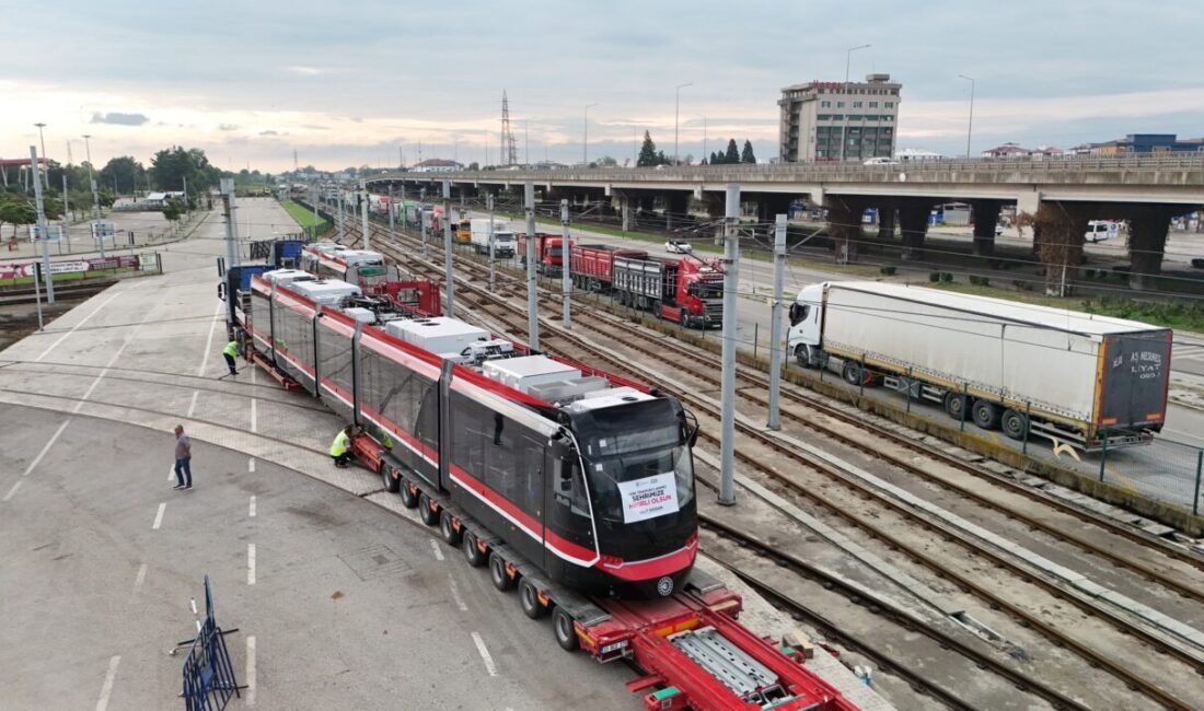 SAMSUN (AA) – Samsun Büyükşehir Belediyesi tarafından hafif raylı sistem