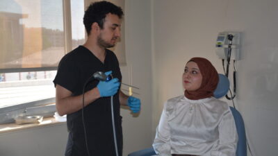 ŞIRNAK (AA) – Şırnak'ın Silopi ilçesinde, burun iç bölmesinde geniş