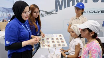 KOCAELİ (AA) – Kocaeli'de düzenlenen TEKNOFEST Mavi Vatan'da oluşturulan "Bilim